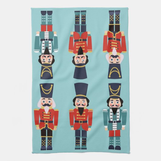 Linge De Cuisine Nutcrackers cadeaux des hôtesses de Noël (Vertical)
