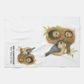 Linge De Cuisine Nuthatch à poitrine blanche (Horizontal)