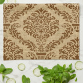 Linge De Cuisine Nutmeg Parisian Moods Damask (Plié)
