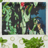 Linge De Cuisine Nymphéas (Plié)