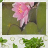 Linge De Cuisine Nymphéas en fleurs (Plié)