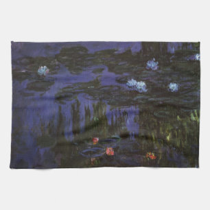 Linge De Cuisine Nymphéas par Claude Monet, Impressionnisme Vintage