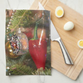 Linge De Cuisine Ô sapin de Noël ! (Quart Plié)