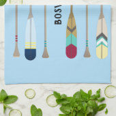 Linge De Cuisine Oars de style vintage (Plié)