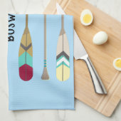 Linge De Cuisine Oars de style vintage (Quart Plié)