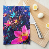 Linge De Cuisine Oasis de la jungle éthérée (Quart Plié)