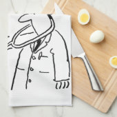 Linge De Cuisine Objet cadeau Raiser du fonds de bienfaisance (Quart Plié)