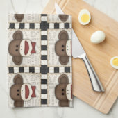 Linge De Cuisine Objets décoratifs pour singe de réserve (Quart Plié)