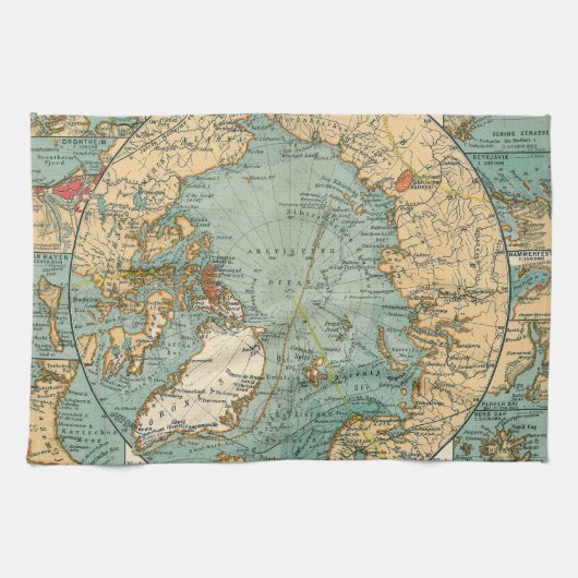 Linge De Cuisine Océan Arctique (Horizontal)