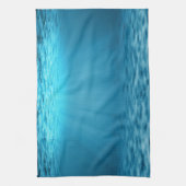Linge De Cuisine Ocean Depths Blue Underwater with Sun Rays (Vertical)