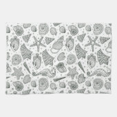 Linge De Cuisine Océan Inhabitants Motif 3 (Horizontal)