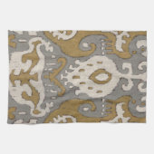 Linge De Cuisine Ochre Ikat II (Horizontal)