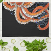 Linge De Cuisine Octopus henna (Plié)