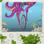 Linge De Cuisine Octopus Monter un monocycle (Plié)