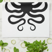 Linge De Cuisine Octopus, relief grec (Plié)