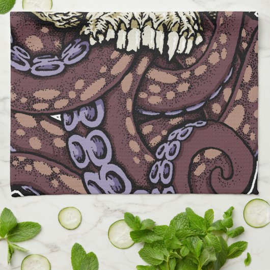 Linge De Cuisine Octoskull (Plié)