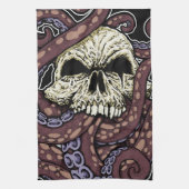 Linge De Cuisine Octoskull (Vertical)