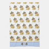 Linge De Cuisine Ode to Nutcracker French Horn Blue Accent (Vertical)