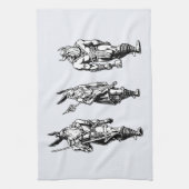 Linge De Cuisine Odin, Freyja et Thor (Vertical)