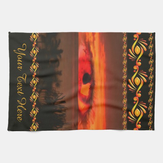 Linge De Cuisine Oeil couchant 2106 (Horizontal)