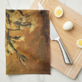 Linge De Cuisine Oeillets rouges et blancs par Vincent van Gogh (Quart Plié)