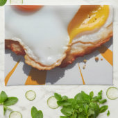 Linge De Cuisine OEuf drôle (Plié)