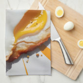 Linge De Cuisine OEuf drôle (Quart Plié)