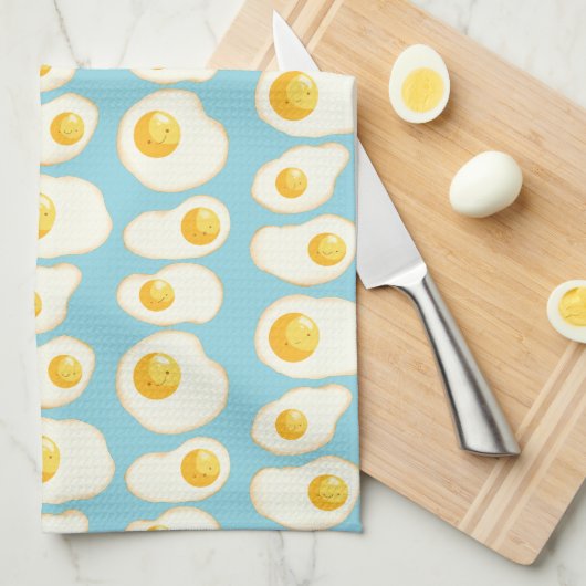 Linge De Cuisine OEufs au plat (Quart Plié)