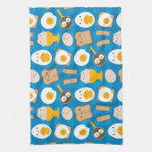 Linge De Cuisine Oeufs de Kawaii pour le petit déjeuner (Vertical)