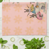 Linge De Cuisine Oeufs de lapin de Pâques (Plié)