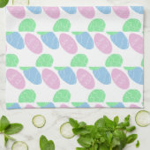 Linge De Cuisine Œufs de Pâques Doodles (Plié)