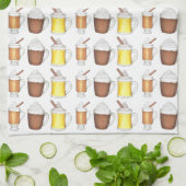 Linge De Cuisine Oeufs de vacances Nog de cacao rhum beurre Nourrit (Plié)