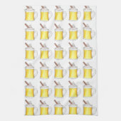 Linge De Cuisine Oeufs de vacances Nog Eggnog hiver Boissons de Noë (Vertical)