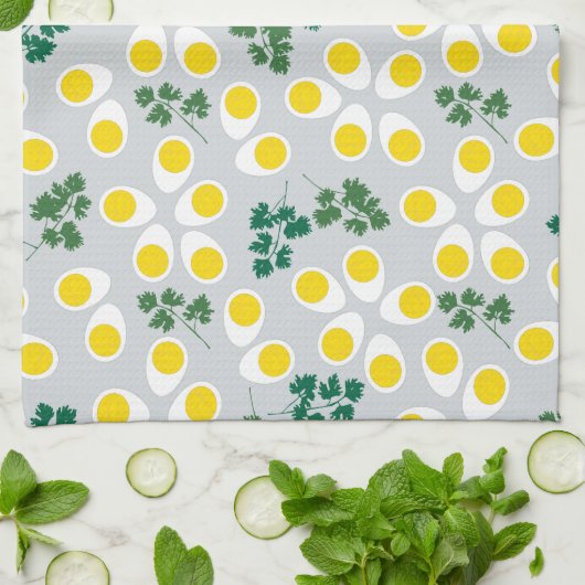 Linge De Cuisine OEufs durs (Plié)