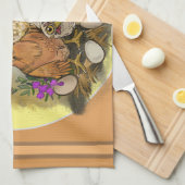 Linge De Cuisine Oeufs frais de la ferme de Momma Cluck (Quart Plié)