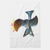 Linge De Cuisine Oeufs Tête Délicat Designs (Vertical)