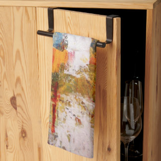 Linge De Cuisine Oeuvre Abstraite
