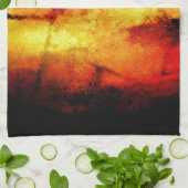 Linge De Cuisine Oeuvre Abstraite (Plié)