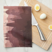 Linge De Cuisine OEuvre d'art acrylique de Prague| (Quart Plié)