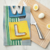 Linge De Cuisine Oeuvre de Bowling Alley (Quart Plié)