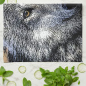 Linge De Cuisine OEuvre Wolf Eyes (Plié)