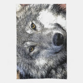 Linge De Cuisine OEuvre Wolf Eyes (Vertical)