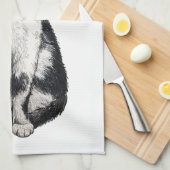 Linge De Cuisine Ogie le chat (Quart Plié)