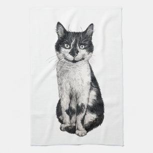 Linge De Cuisine Ogie le chat