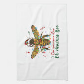 Linge De Cuisine Oh Christmas Bee Oh Christmas Bee Light (Vertical)