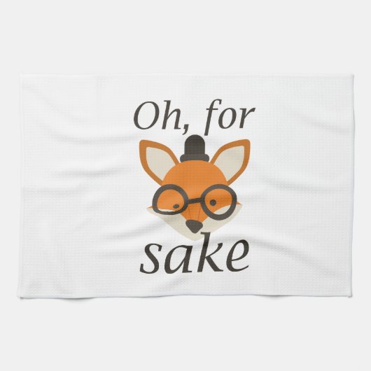 Linge De Cuisine Oh, Pour Fox Sake (Horizontal)