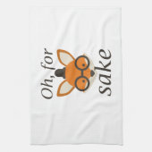 Linge De Cuisine Oh, Pour Fox Sake (Vertical)