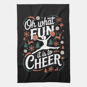 Linge De Cuisine Oh Quelle Joie De Encourager Laide Cheerleading No