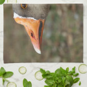 Linge De Cuisine Oie cygnoïde croisée (Plié)