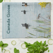 Linge De Cuisine Oies Et Cattons Du Canada (Plié)